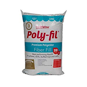 Crafter's have made Poly-Fil the best selling polyester fiber fill in America. A unique process explodes the special blend of 100% polyester fibers creating an extraordinary resilience that maintains its integrity through countless launderings. Poly-...