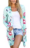 * Style: Floral Print Kimono Cardigans Blouses Coverup Chiffon Jacket Tops * Sleeve: Long Sleeves * Colour: White/Blue/Pink/Green/Black   * Size Guide: * Please check your measurements to make sure the item fits before ordering. * Use similar clothin...