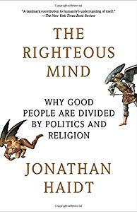 This well-researched examination of human moral impulses will appeal to liberals and conservatives alike following the 2016 presidential campaign and election, from the author of The Coddling of the American Mind: How Good Intentions and Bad Ideas...