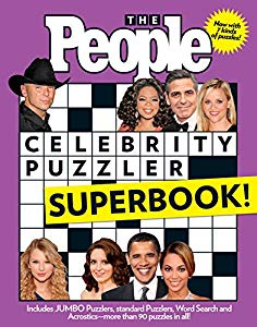 First came the Puzzler book. Then came the JUMBO edition. Now, from the same pleasantly-warped puzzle makers at PEOPLE comes the CELEBRITY PUZZLER SUPERBOOK. More than 100 celebrity-based puzzles, including PEOPLE's famous Puzzlers, plus acrostics...